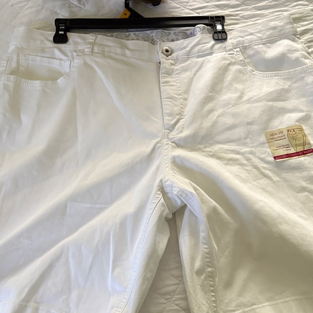 Faded Glory Women's White Jean Shorts